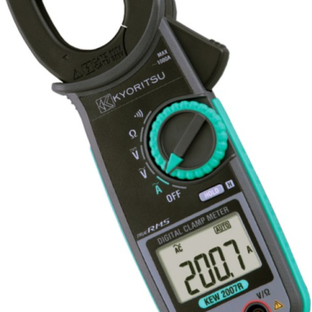 Kyoritsu Kew 2007R AC Digital Clamp Meter, True RMS, 400Hz