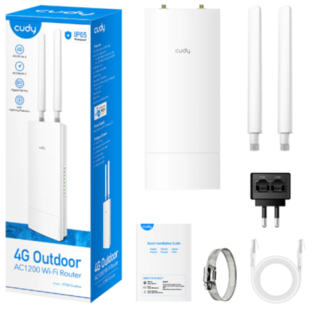 Cudy LT700 outdoor/indoor AC1200 4G Cat 6 Wi-Fi Router
