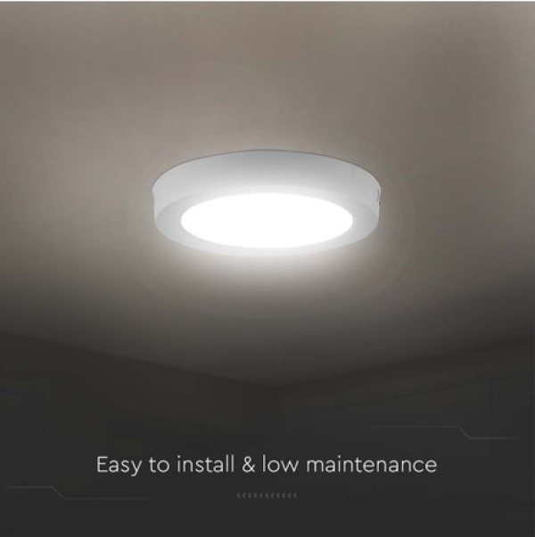 V-TAC LED PANEL NADGRADNI OKRUGLI, 18W, 4000K, SKU-7877 - Slika 2