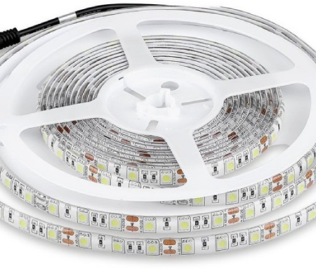 V-TAC LED TRAKA 5050 60LED, 11W, 12V, 6500K, IP65, SKU-212148