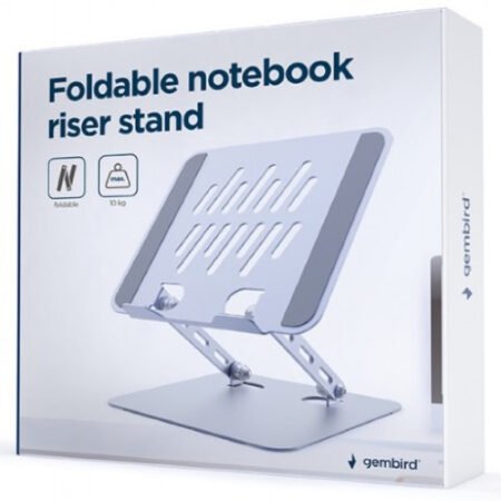 NBS-D1-04 Gembird Sklopivo postolje za laptop 15,6, max.10kg, spacegrey