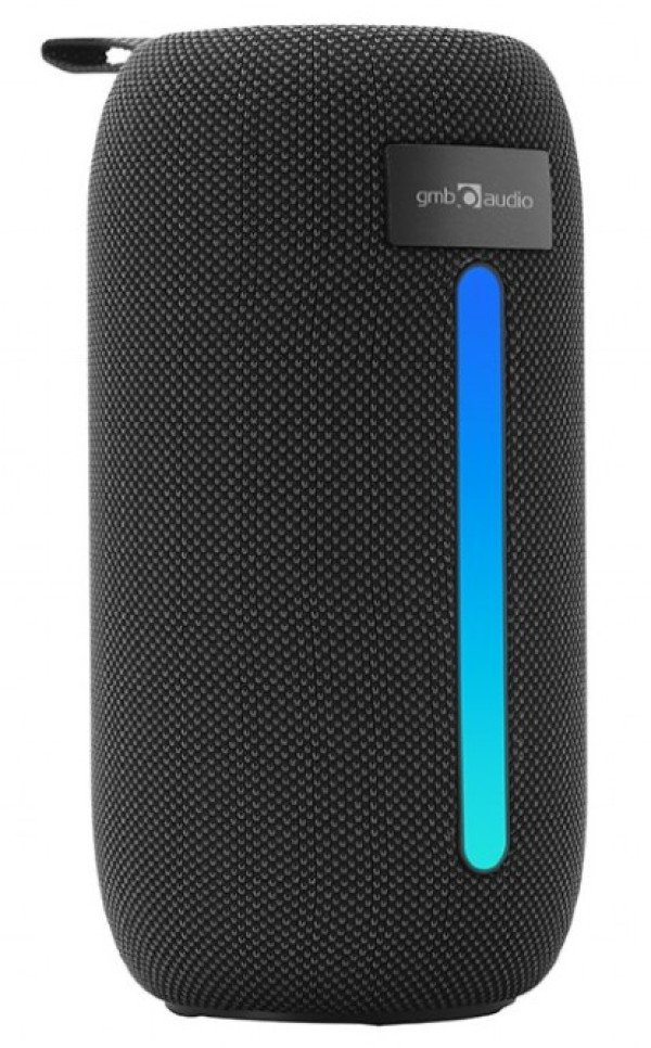 SPK-BT-LED-07 Gembird Portable Bluetooth LED speaker, 5W, BT, FM, USB, Handsfree, Black - Slika 3