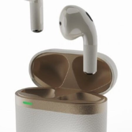 TWS-02-W Gembird bluetooth V5.0 slusalice, TWS, white/gold