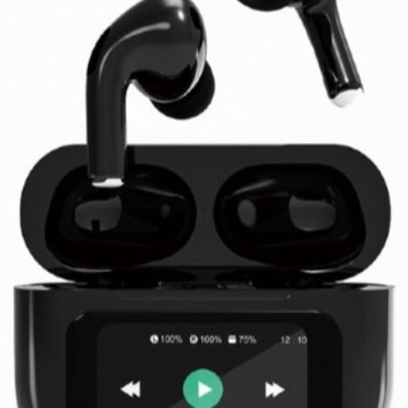 TWS-LCD-ANC-01-BK  Gembird bluetooth V5.1 slusalice, TWS, LCD display, Active Noise Cancelling,Black