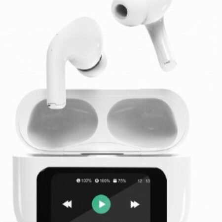 TWS-LCD-ANC-01-W Gembird bluetooth V5.1 slusalice, TWS, LCD display, Active Noise Cancelling, White