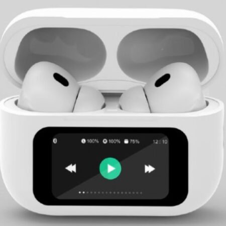 TWS-LCD-ANC-01-W Gembird bluetooth V5.1 slusalice, TWS, LCD display, Active Noise Cancelling, White