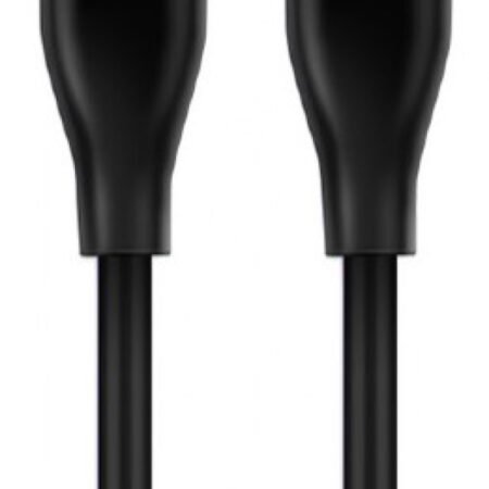 CC-USB2S-CMCM-1.5M-BK Gembird 60W Premium silicon Type-C PD charging & data cable, 1.5m Black