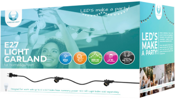 Forever Light kabel sa 10 sijaliènih grla, 12m