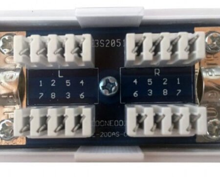NCA-LSAU5E-01 Gembird Cat. 5E LAN coupler, LSA (Krone)