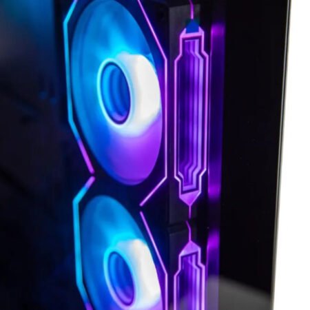 Kuciste UGD Mystery SV13 ATX, providna stranica, ugradjena 4xRGB kulera, Crno