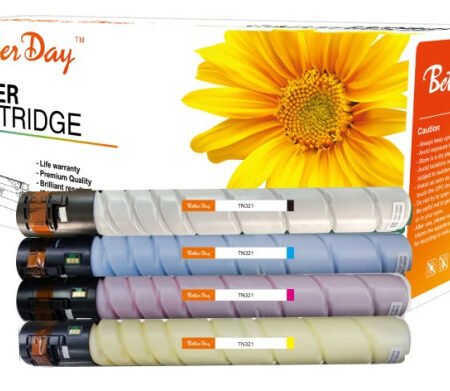 Toner BetterDay C-TN321 Y zam. kaseta za Konica Yellow 25k (bez cipa)