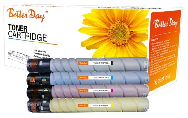 Toner BetterDay * TN512, TN514, TN324 Y MPS zam. kaseta za Konica Yallow 26k - Slika 3