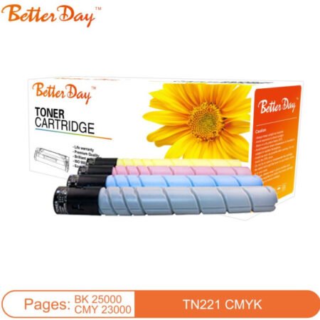 Toner BetterDay C-TN221 Y zam. kaseta za Konica Yellow 23k (bez cipa)