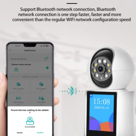 CAM-IP3MP-V1* GMB kamera sa video pozivom 3mpix microSD iCSee xmeye pro Two-way voice PTZ 3.6mm 1799