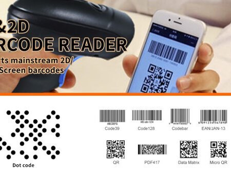 POS-BS3208 GMB 2d Hi Performance  CMOS barcode scanne, barkod skener, wired USB