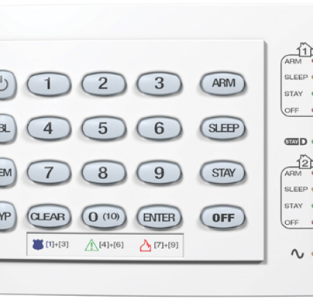 Paradox K10H, Šifrator LED horizontalni