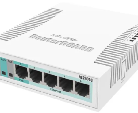 MikroTik CSS106-5G-1S, Switch, 5x RJ45 1000Mb/s, 1x SFP MT122