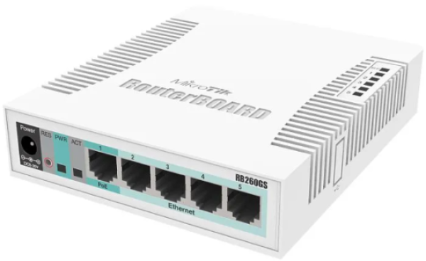 MikroTik CSS106-5G-1S, Switch, 5x RJ45 1000Mb/s, 1x SFP MT122 - Slika 2