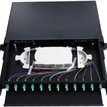 Optièki patch panel ExeLink sa 12 konektora SC/APC za rek orman