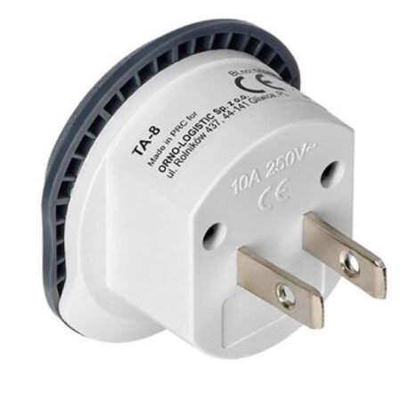 Travel adapter TA-8 USA 110-20V/10A Travel adapter (type A,B)