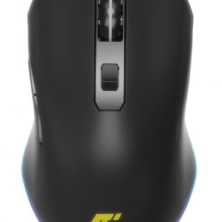 MUSGW-6BL-02 Gembird Punjivi bežièni RGB gaming miš sa 6 tastera Firebolt, 129mm, crni