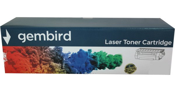 Toner Gembird CF542A/CF402A/CRG-054/CRG-045 Y zam. kaseta za HP Yellow 1.3k