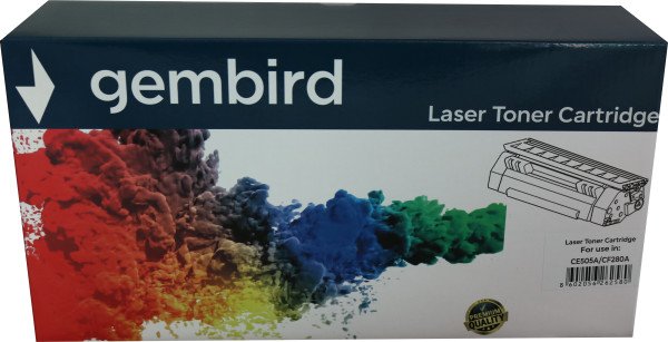 Toner Gembird C-TN328 BK (Low temperature toner) zam. kaseta za Konica Bizhub Black 28k - Slika 4