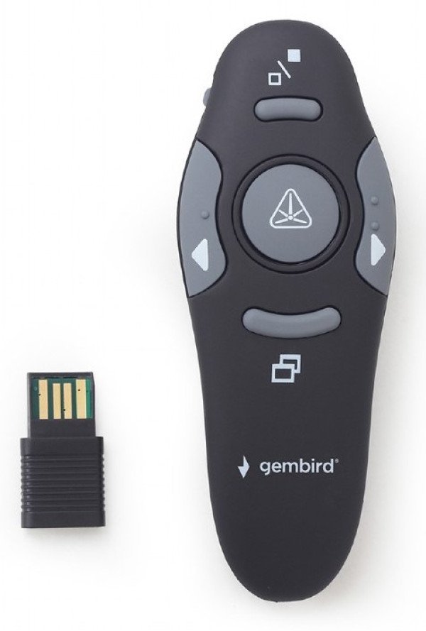 WP-L-11 Gembird Wireless prezenter, laser pointer