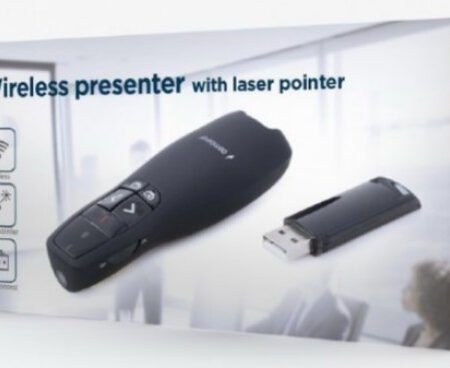 WP-L-12 Gembird Wireless prezenter, laser pointer