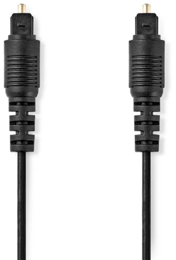 CAGL25000BK30 Optièki audio kabl, TosLink Muski-TosLink Muski, 3.00 m, Okrugli, PVC, Crni