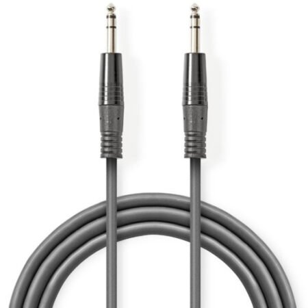COTH23020GY50 Stereo Audio Cable 6.35mm muski na 6.35mm muski, 5m, Dark Grey