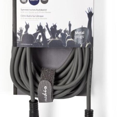 COTH23020GY50 Stereo Audio Cable 6.35mm muski na 6.35mm muski, 5m, Dark Grey