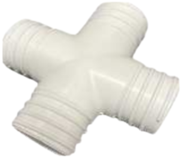 T komad (krst) duzina 130mm x 130mm, precnik 50mm - Slika 2