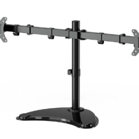 MS-D2ST-02 Gembird Duplo Stono postolje za monitor (rotiranje, naginjanje, okretanje), 13-32 max.8KG