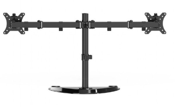 MS-D2ST-02 Gembird Duplo Stono postolje za monitor (rotiranje, naginjanje, okretanje), 13-32 max.8KG - Slika 4