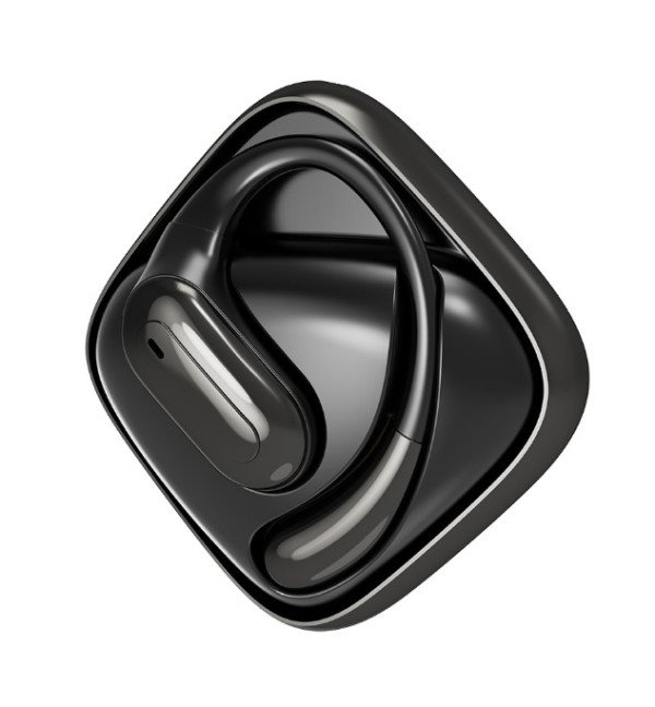 OWS-01-BK Gembird bluetooth V5 open-ear slusalice, TWS, black - Slika 2