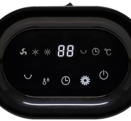 HOME FK 55 Keramicka grejalica, digitalni termostat, 1000W/2000W