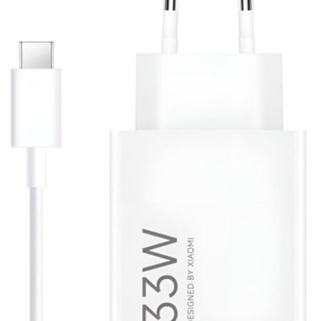 Xiaomi 33W Charging Combo (Type-A) USB-A EU  adapter+ kabl Tip-C punjac