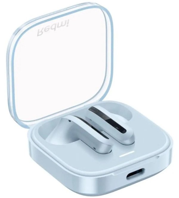 Xiaomi Redmi Buds 6 Active Transparent blue bluetooth V5.4, 6/30h slusalice - Slika 3