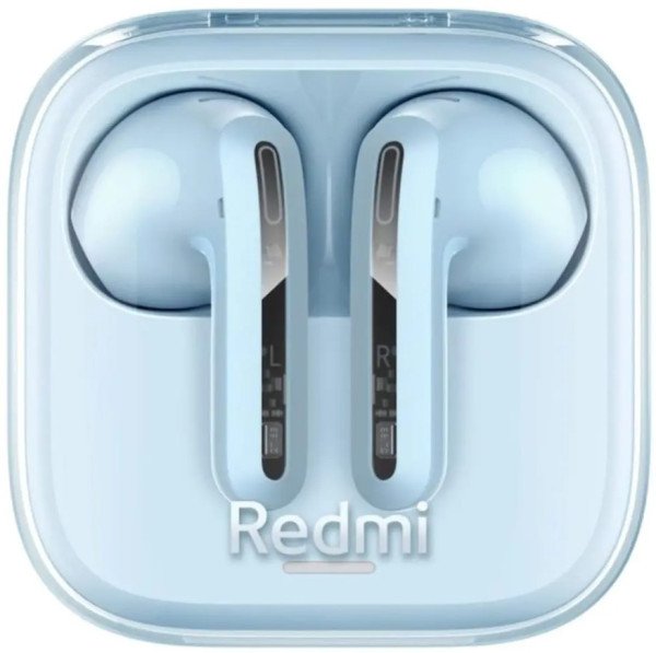 Xiaomi Redmi Buds 6 Active Transparent blue bluetooth V5.4, 6/30h slusalice - Slika 4