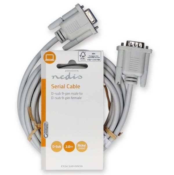 CCGL52010IV20 Serial Cable D-SUB 9-Pin muski na D-SUB 9-Pin zenski, 2m - Slika 2