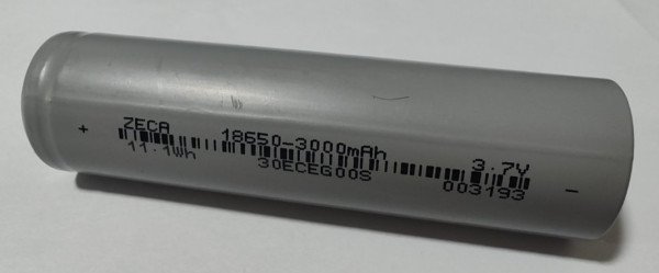 Baterija punjiva 18650 3000mah 11.1w ZECA - Slika 2