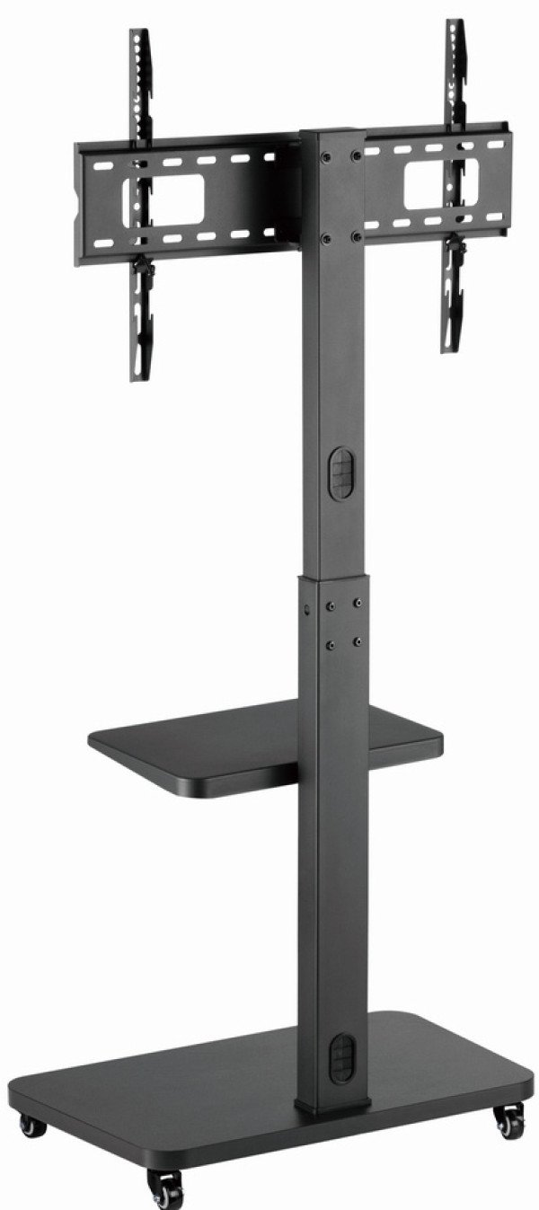 TVS-75S-02 Gembird Mobilni sto sa tockicima, 37-75, crne boje - Slika 2