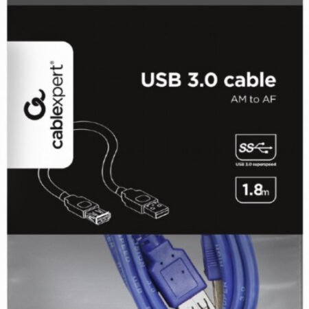 CCP-USB3-AMAF-6 Gembird USB 3.0 extension cable, 1,8m