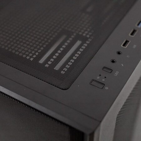 Kuciste Tracer 2234 PSU-650W G650 ATX, providna stranica, ugradjena 4xRGB kulera, Crno SA NAPAJANJEM