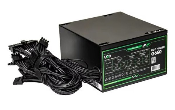 Kuciste Tracer 2234 PSU-650W G650 ATX, providna stranica, ugradjena 4xRGB kulera, Crno SA NAPAJANJEM - Slika 3