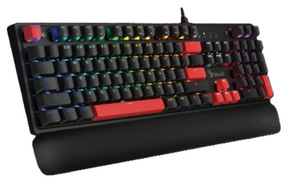 A4-S525N A4Tech Bloody Mehanicka RGB Gejmerska tastatura + Oslonac za zglob - Slika 4