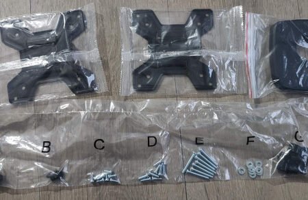 MA-D2-011 Gembird Podesivi dupli stoni drzac za monitor, tilt, 17-32 max.2x9kg