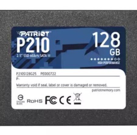 SSD 2.5 SATA3 128GB Patriot P210 450MBs/430MBs P210S128G25