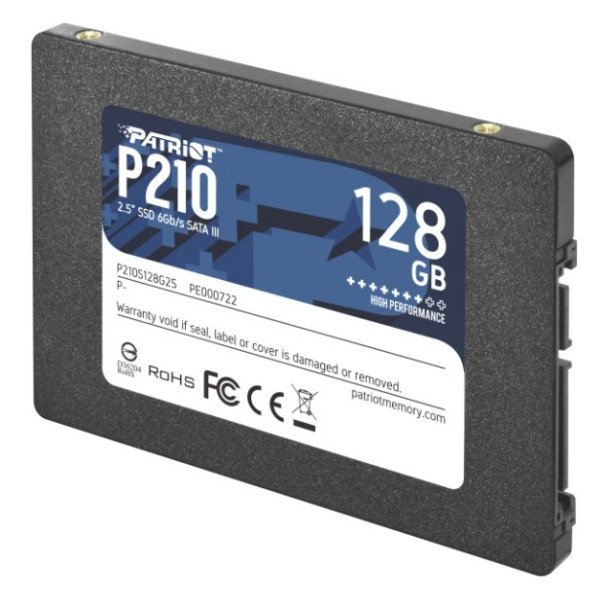 SSD 2.5 SATA3 128GB Patriot P210 450MBs/430MBs P210S128G25 - Slika 2